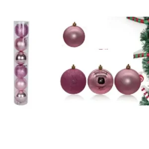 Bambalinas Rosa 6 Piezas 8cm