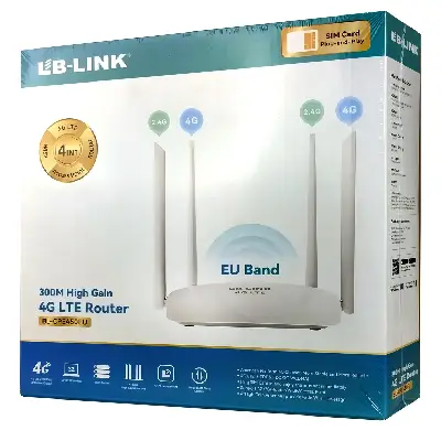 Router 4g 4g Lte N 300mbps High Gang 4 Antenas / Nexstore
