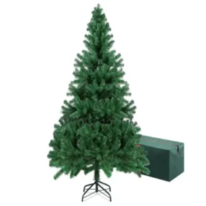 Árbol De Navidad Artificial Verde Oscuro 180 cm Verde