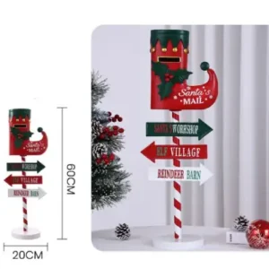 Adorno de Señales Navideñas 60cm