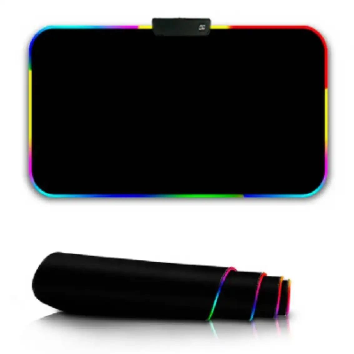 Mouse Pad Rgb Light 34x25cm Lbpg2535 Lbn Color Negro Bordes Led Rgb Negro Bordes Led Rgb - Imagen 4