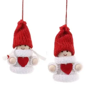 Duo de hadas navideñas para colgar 6CM