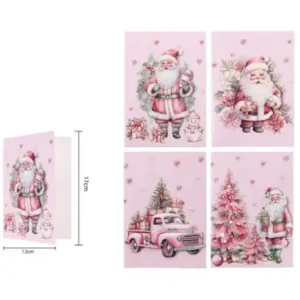 Tarjetas de Felicitaciones Navideñas 17cm
