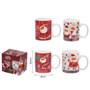Taza Navideña Estampada 11Onz