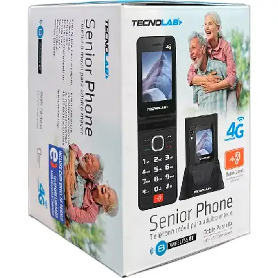 Telefono Celular Adulto Mayor DualSim 2.8 Pulgada TL705 Rojo - Imagen 5