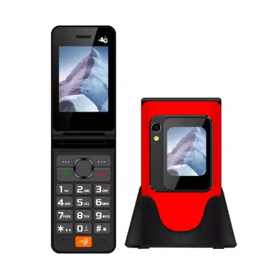 Telefono Celular Adulto Mayor DualSim 2.8 Pulgada TL705 Rojo