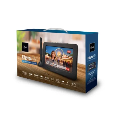 Televisor Color Digital Portatil 7 Pulgadas Mlab Recargable