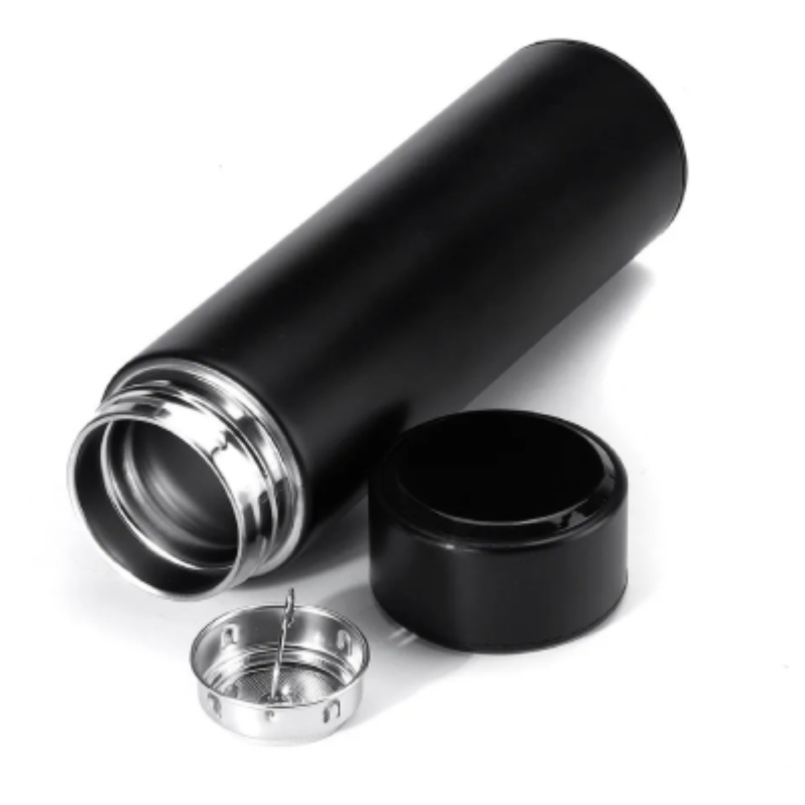 Termo Digital Inteligente Pantalla Led Inteligente Temperatura - Negro