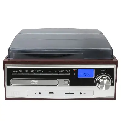 TOCADISCO IRT VINTAGE80 USB/SD/ RADIO FM/ AUX/ BT/ CD/CASSETTE - Imagen 3