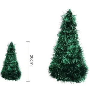 Árbol de navidad verde oscuro 26cm